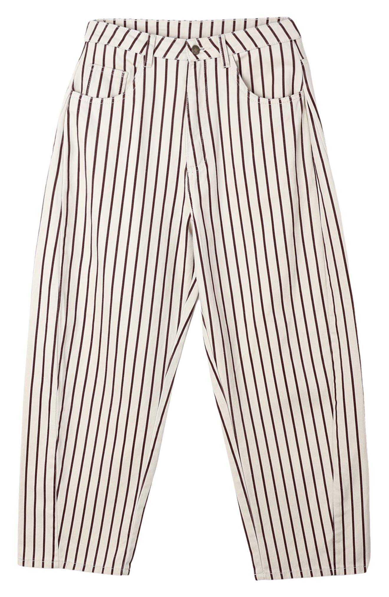 Kids' Striped Barrel Jeans