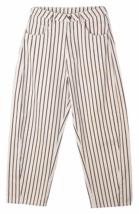 Kids' Striped Barrel Jeans