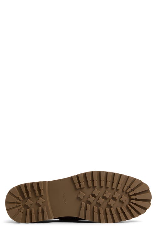 Aldo Cedric Lugged Boat Shoe In Brown