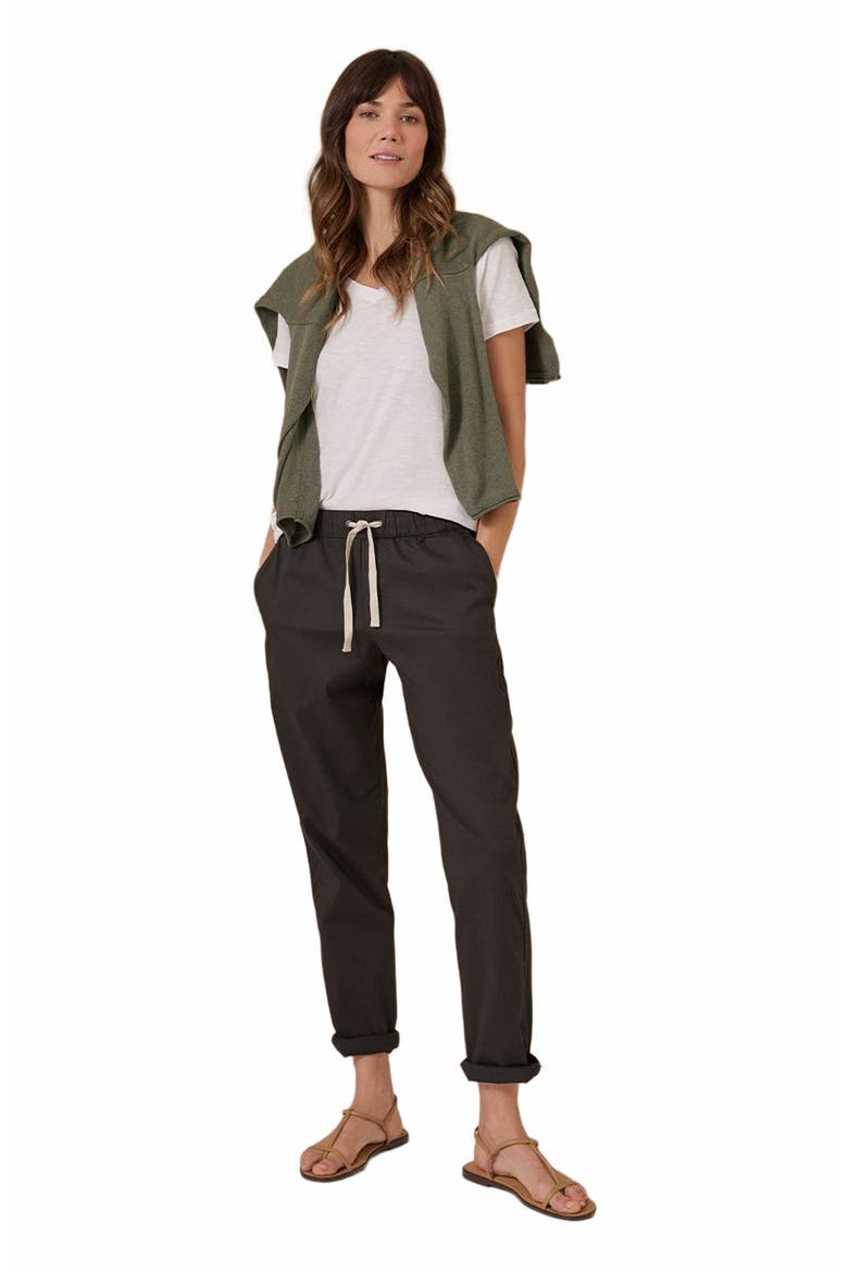 Organic Cotton Daily Twill Pant, Alternate, color, Oak
