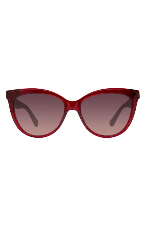 56mm daesha cat eye sunglasses
