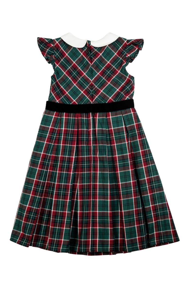 Hope & Henry Baby Girls' Organic Peter Pan Collar Party Dress, Infant, Alternate, color, 