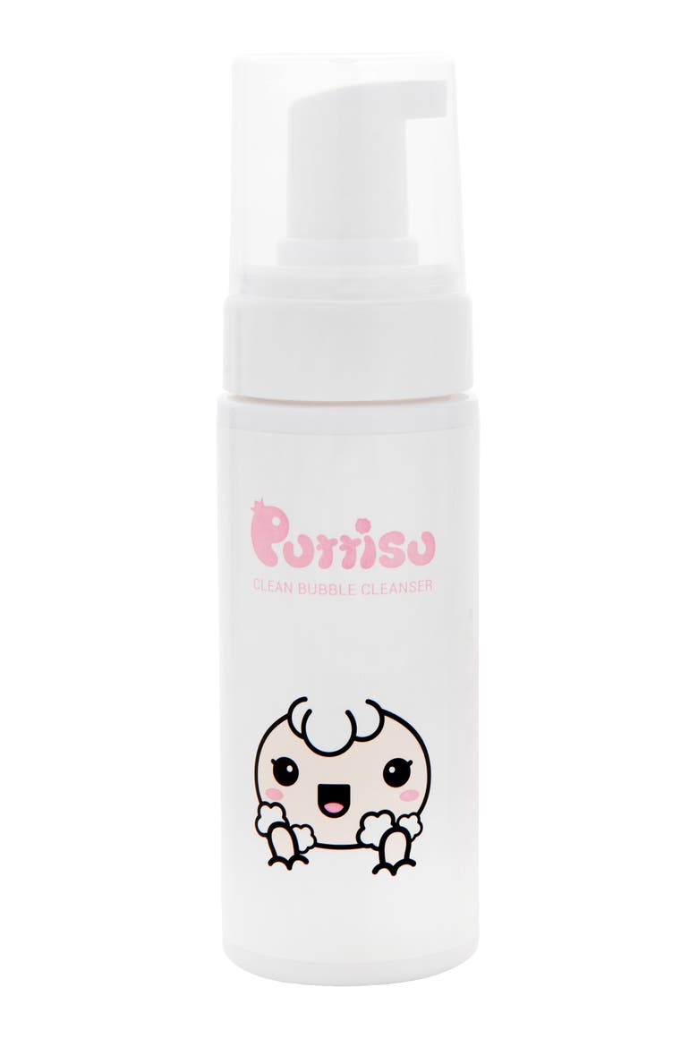 Clean Bubble Cleanser, Main, color, White