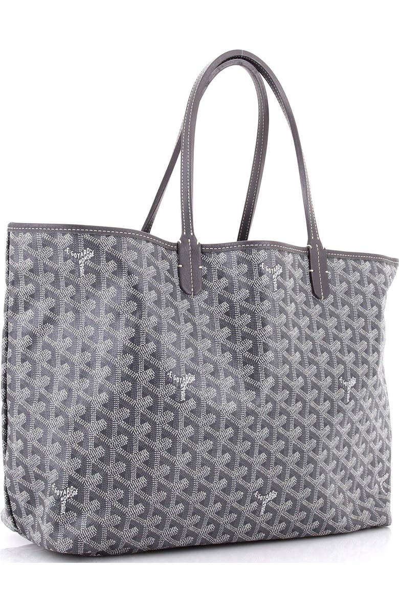 Pre-Owned Goyard Saint Louis Tote Coated Canvas PM, Alternate, color, Gray