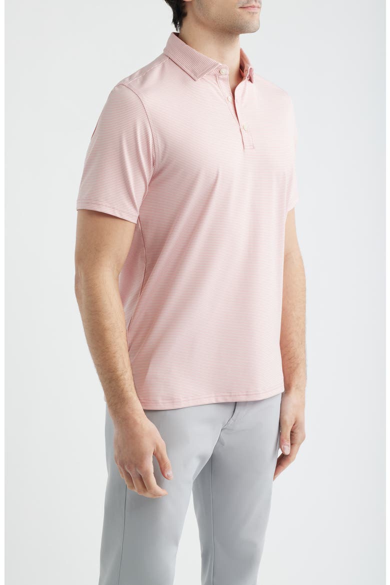 Drive Time Performance Polo, Alternate, color, PINK CALCITE/ FRENCH ROSE