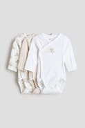 H&M 3-pack Wrapover Bodysuits
