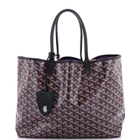 Saint Louis Tote Claire Voie Coated Canvas PM