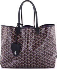 Pre-Owned Goyard Saint Louis Tote Claire Voie Coated Canvas PM