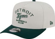New Era Men's New Era Cream/Dark Green Detroit Tigers Chrome A-Frame 9FIFTY Snapback Hat