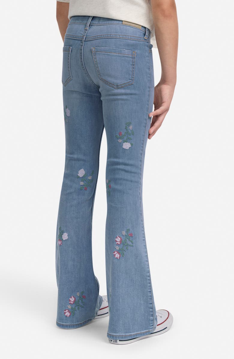 abercrombie kids Kids' High Waist Flare Leg Jeans, Alternate, color, Not A Ditsy