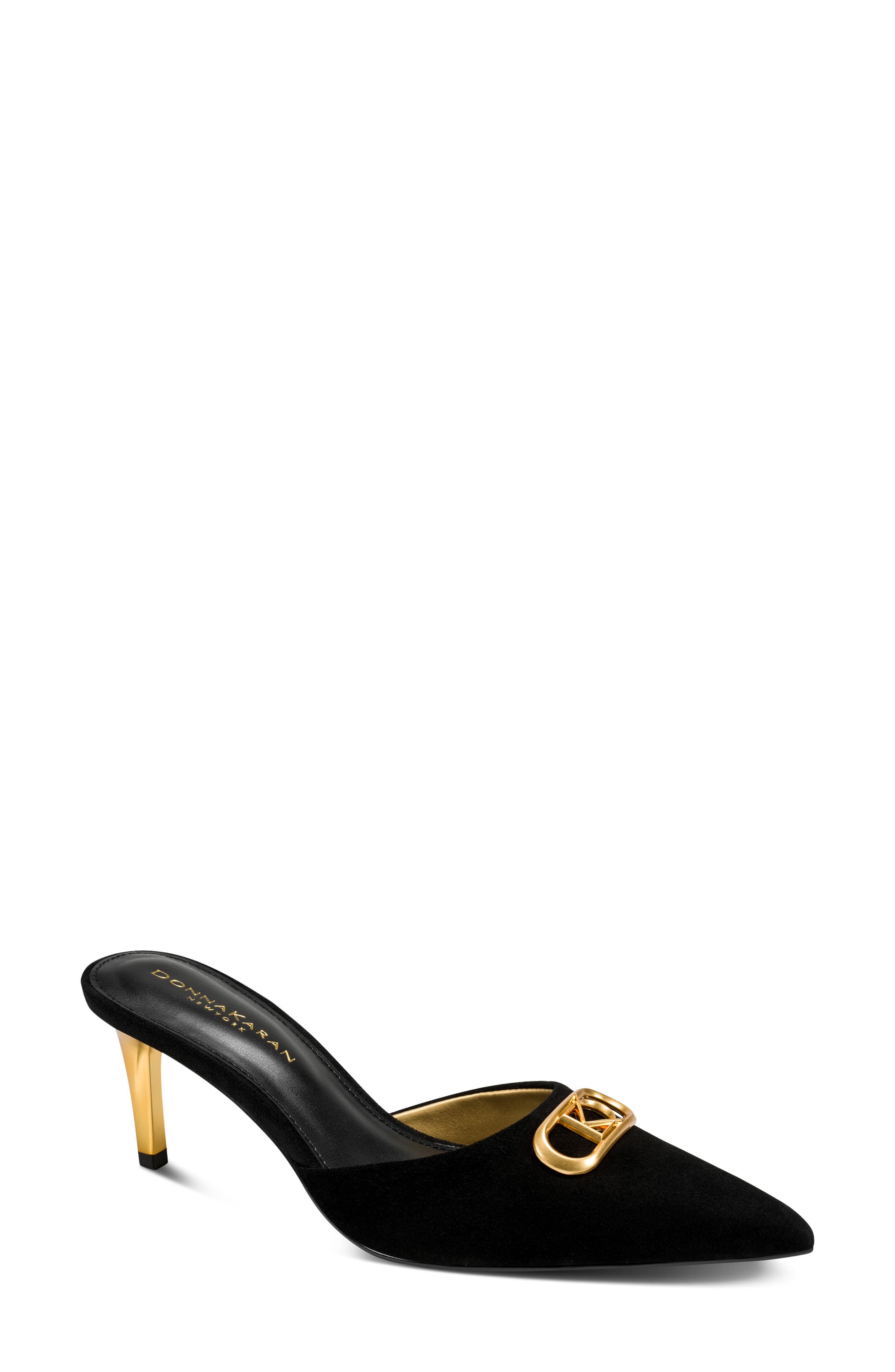 Pearl Mule, Main, color, BLACK