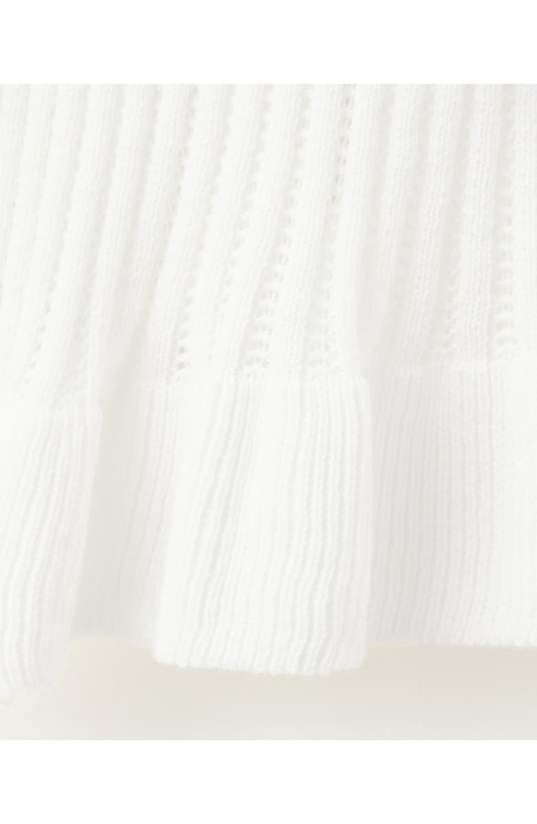 MANGO Front Tie Cardigan, Alternate, color, Ecru