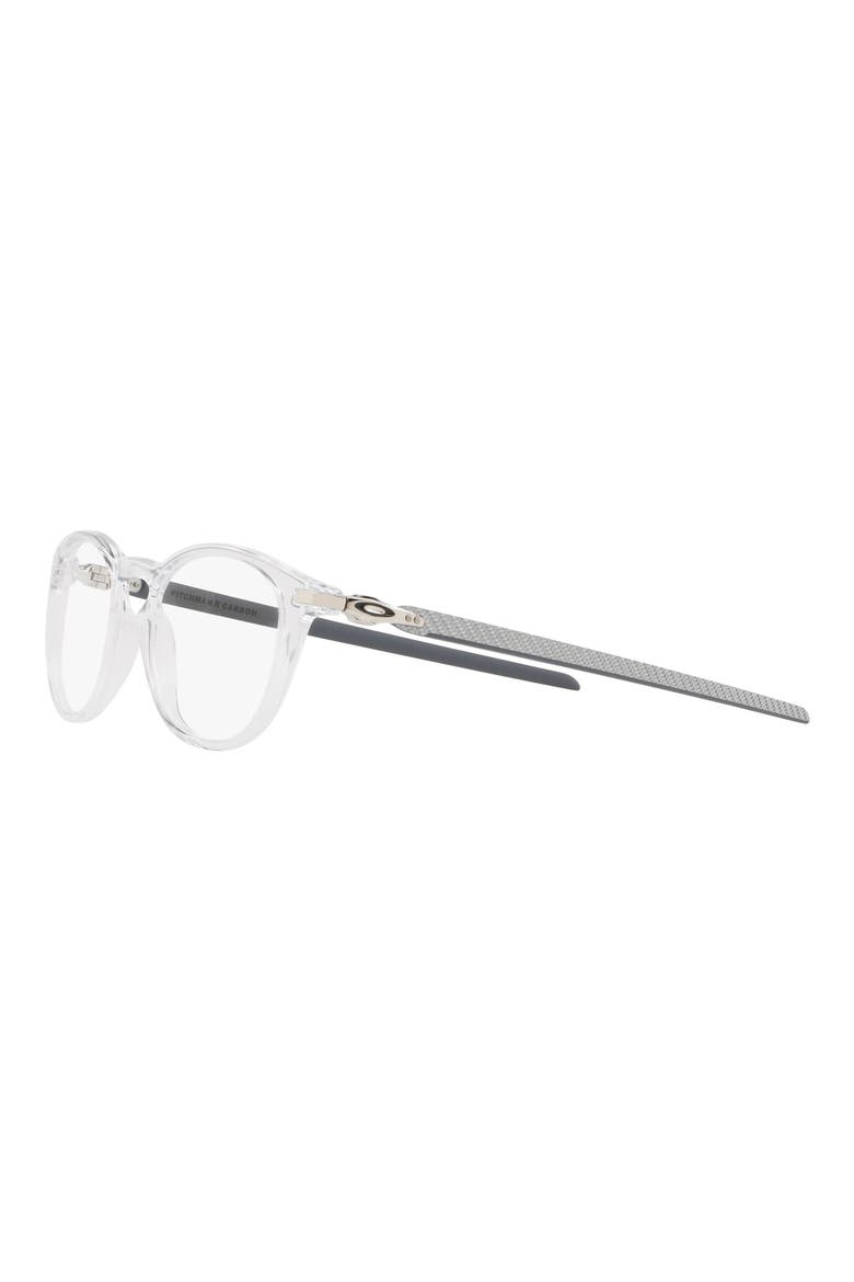 50mm Round Optical Glasses, Alternate, color, POLISHED CLEAR