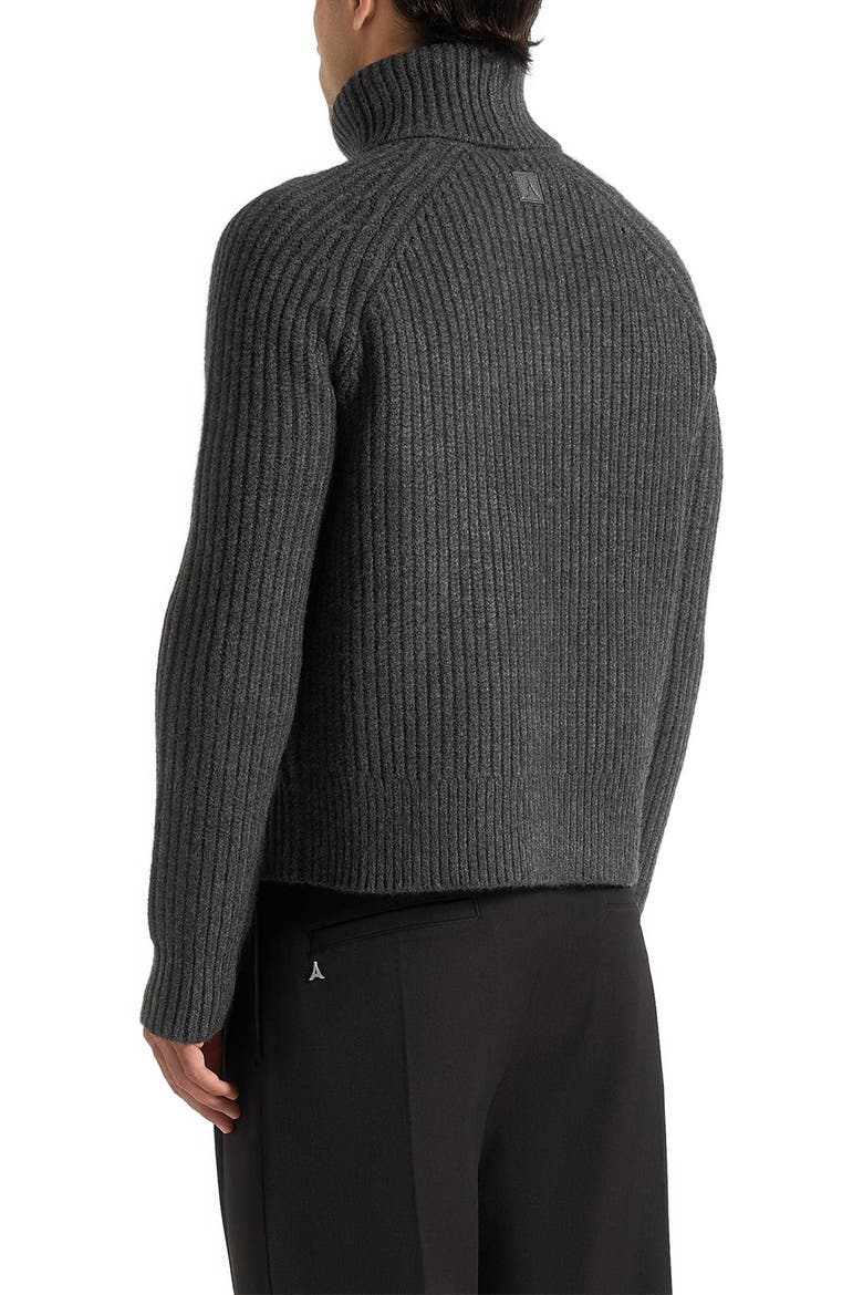 Rudy Roll Neck Chunky Knit Jumper, Alternate, color, Grey