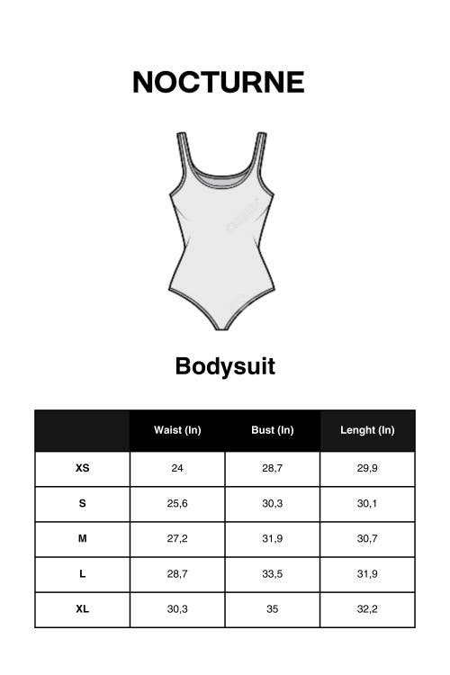 Nocturne Long-sleeve Jersey Bodysuit In Black