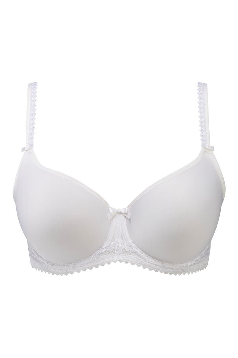 Rebecca Contour Underwire Bra, Alternate, color, WHITE