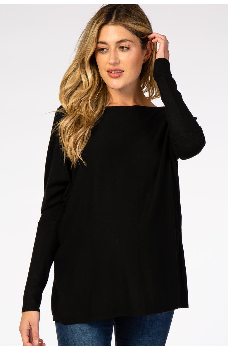 PinkBlush Soft Knit Boatneck Dolman Sleeve Sweater, Main, color,