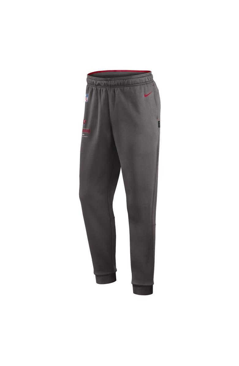 Nike Men's Nike Pewter Tampa Bay Buccaneers Sideline Logo Performance Pants, Alternate, color, Pewter