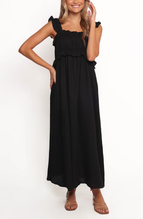 Ross Frill Strap Maxi Dress