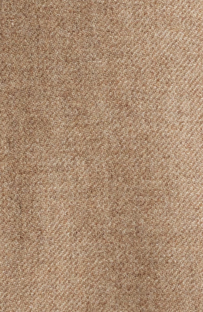 Vince Icon Relaxed Fit Heathered Tan Brushed Cashmere Sport Coat, Alternate, color, Camel