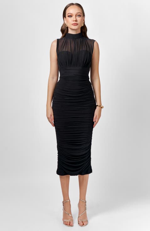 Elisha High Neck Midi