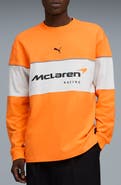PUMA McLaren Long Sleeve Cotton Graphic T-Shirt