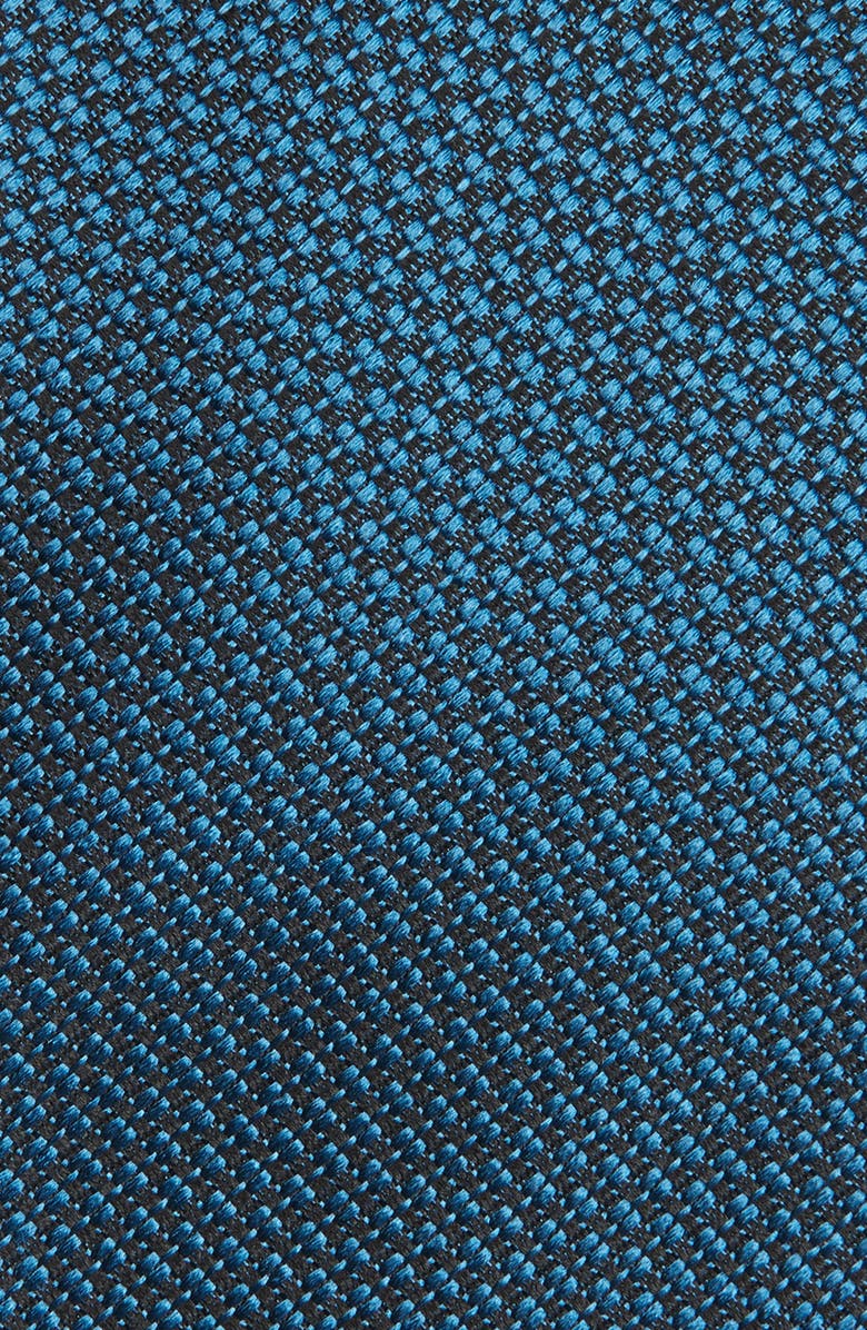 ZEGNA TIES Mulberry Silk Tie, Alternate, color, Teal