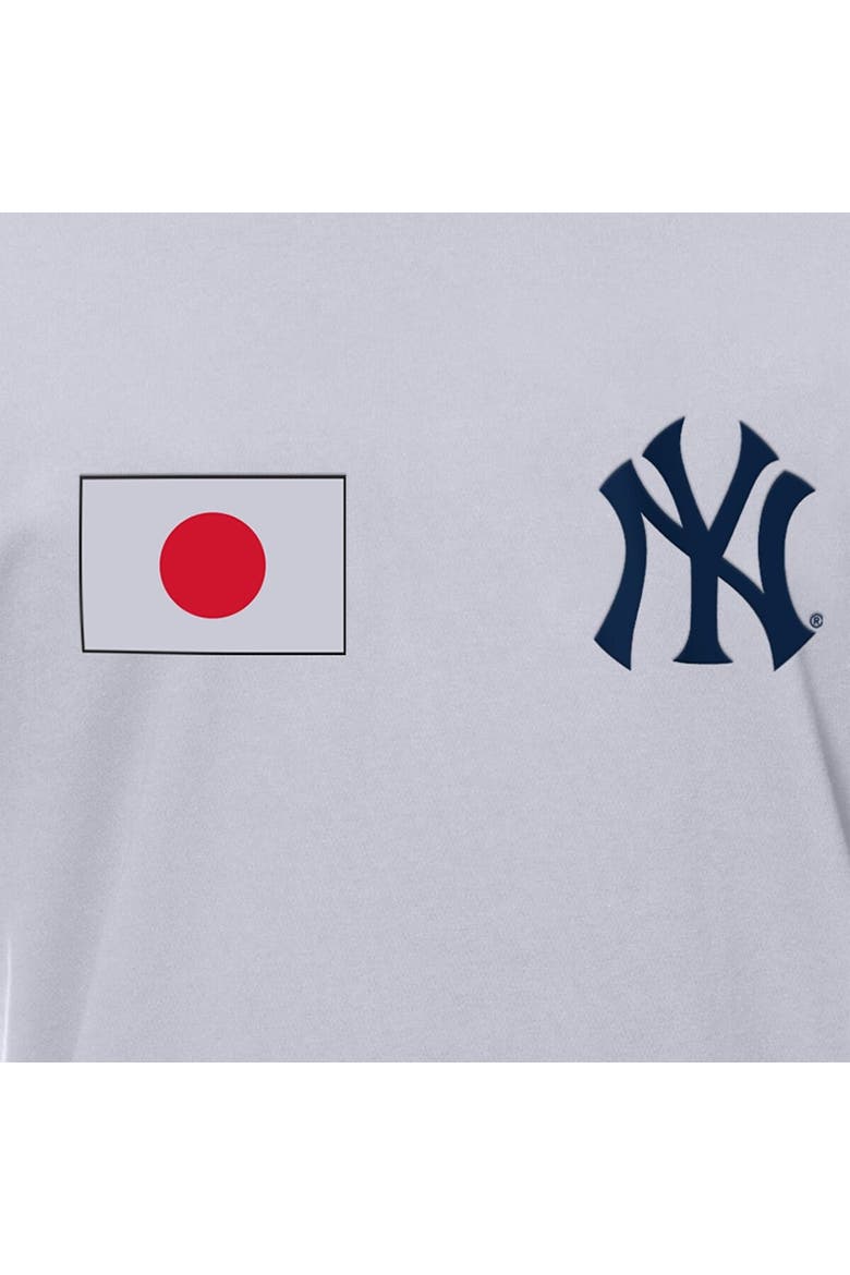 Men's New Era White New York Yankees Japanese Flag T-Shirt, Alternate, color, White