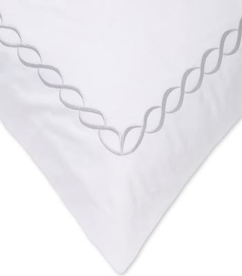 Rope Embroidered 600 Thread Count Cotton 2-Piece Duvet Set