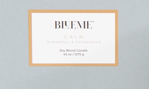 Blueme Spiritual Giant Ceramic Candle In White