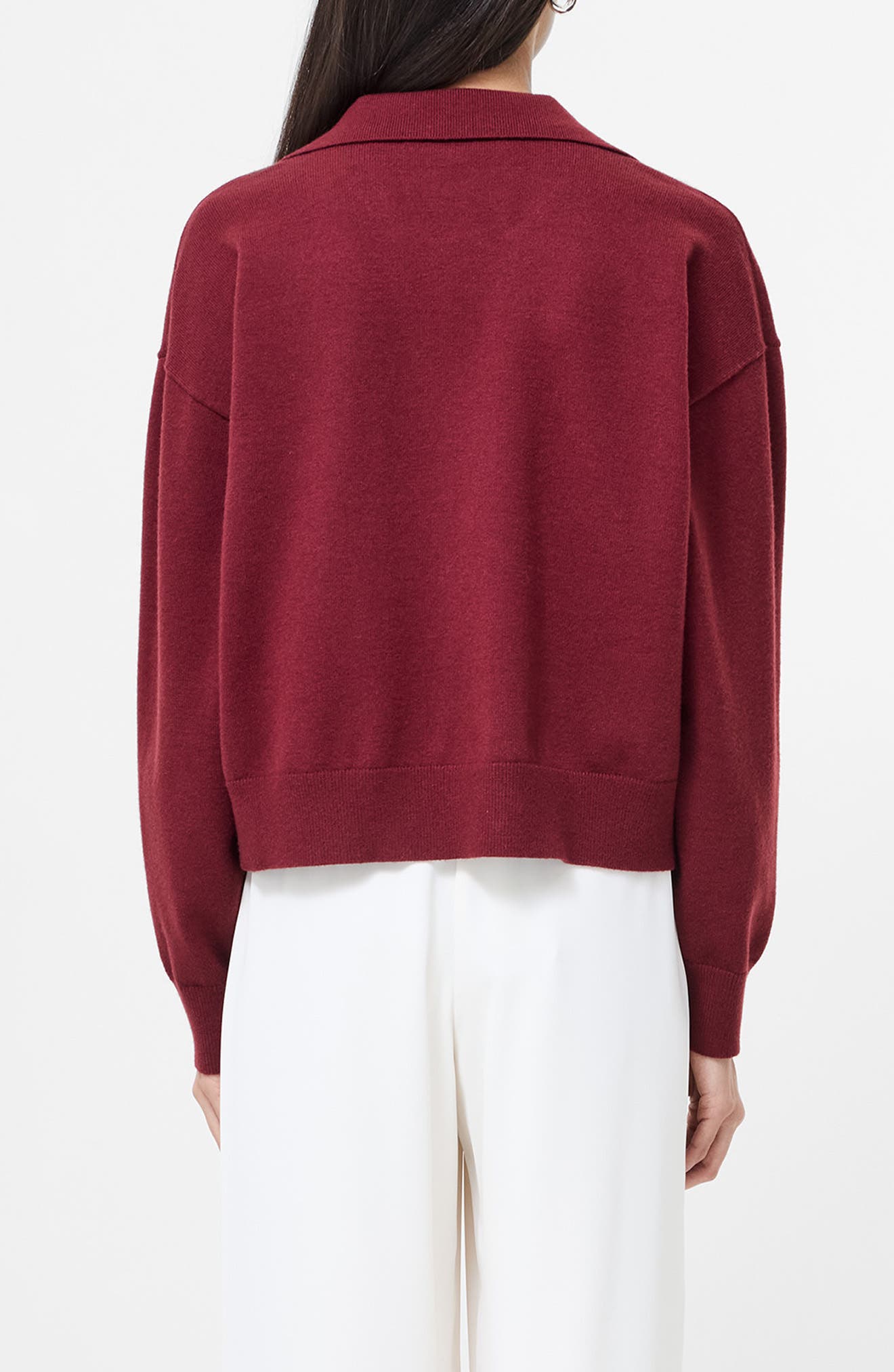 Sloane Johnny Collar Pullover - image 2