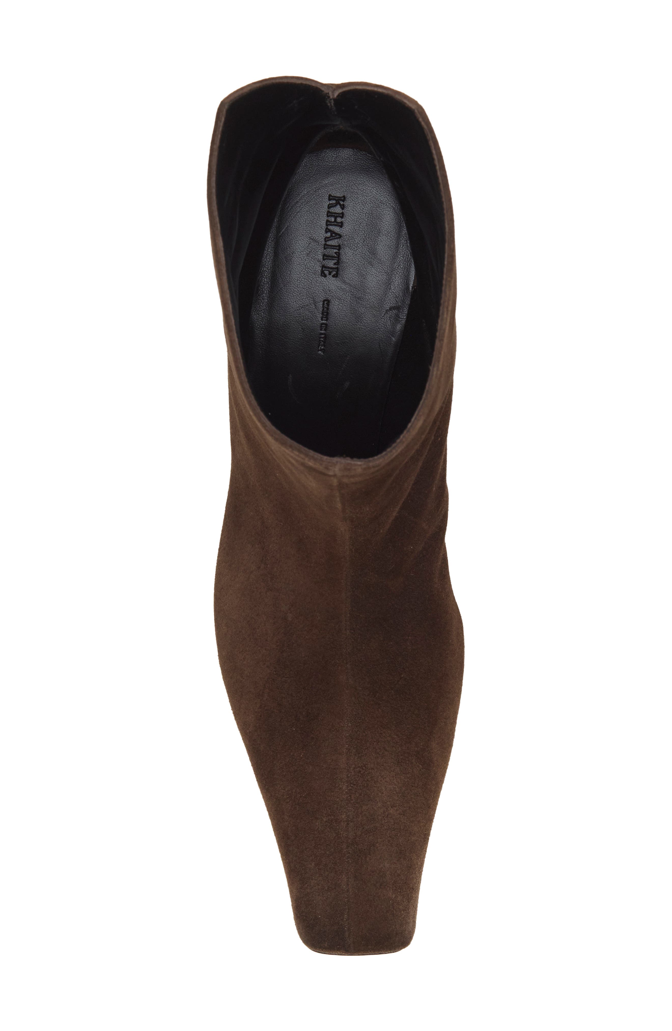 Ona Suede Bootie, Alternate, color, EBANO