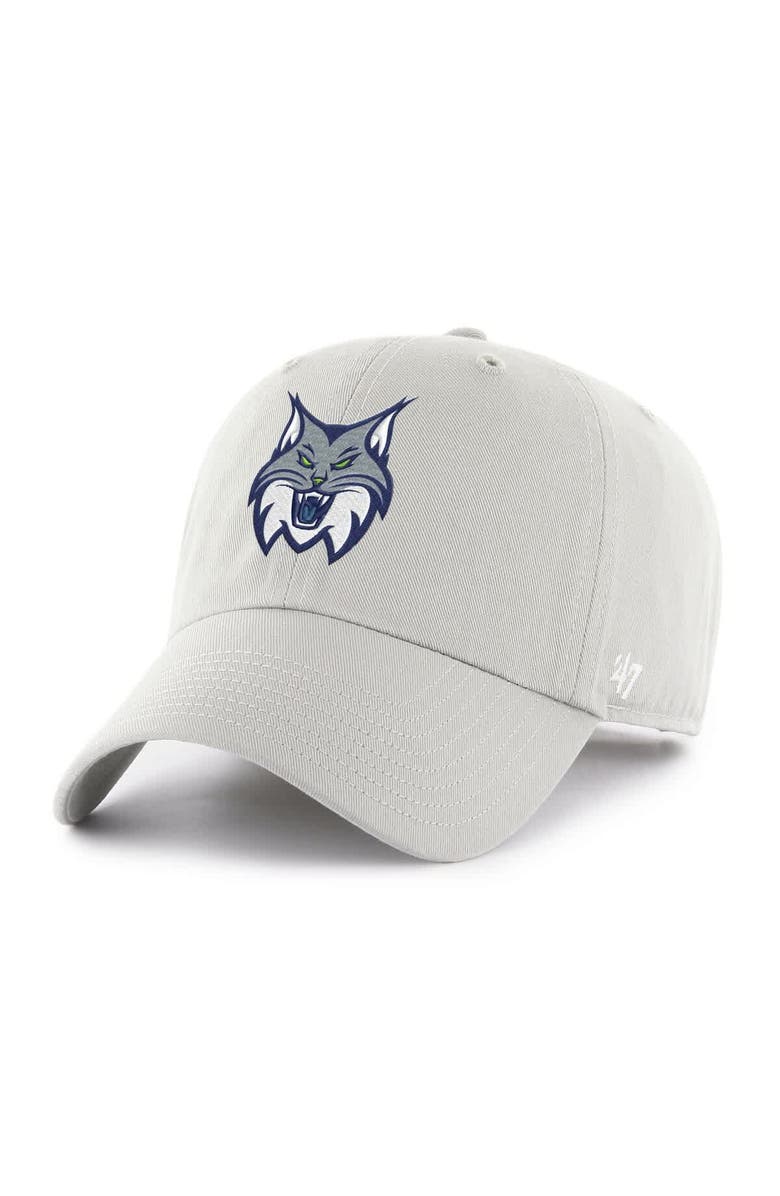 
47 Men
s 
47 Gray Minnesota Lynx Core Logo Clean Up Adjustable Hat, Main, color, Gray