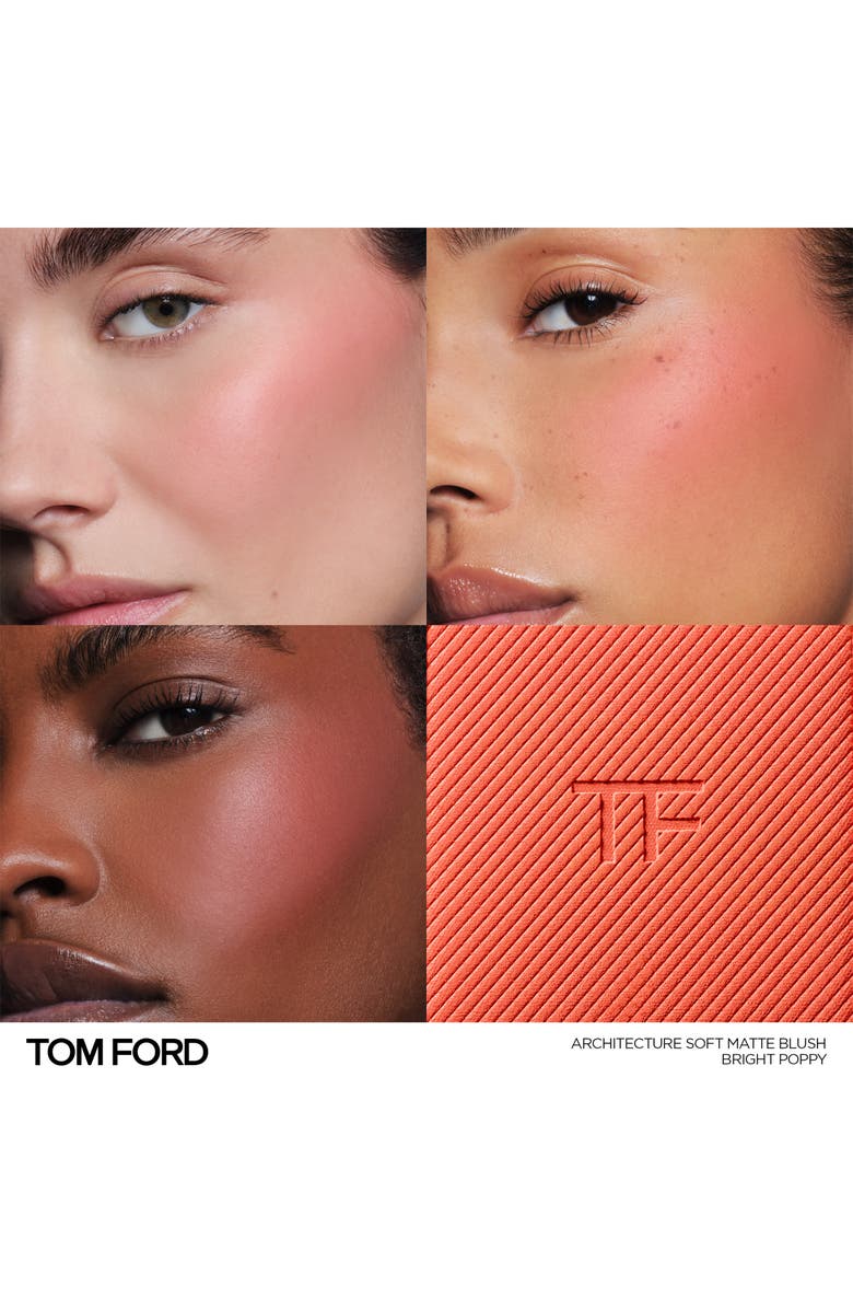 TOM FORD Architecture Soft Matte Blush, Alternate, color, Bright Poppy