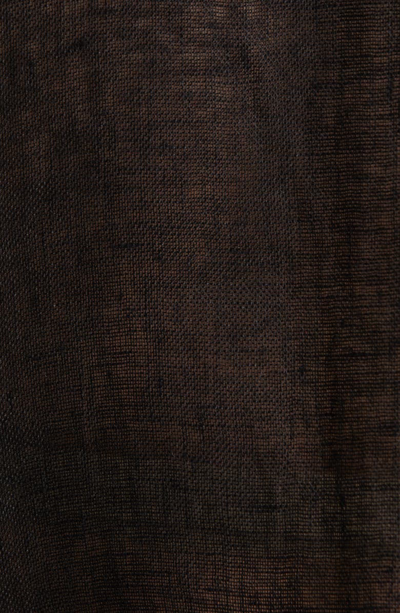 Eileen Fisher Layered Organic Linen Poncho, Alternate, color, 