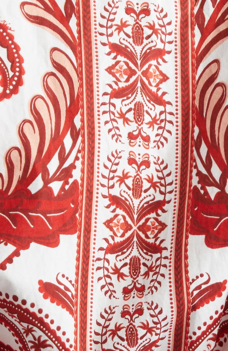 FARM Rio Tropical Cameo Cotton Romper, Alternate, color,