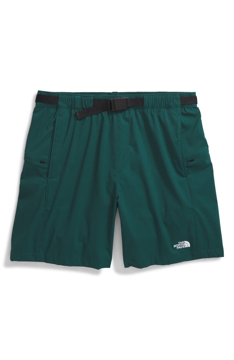 The North Face Class V Pathfinder Belted Shorts, Alternate, color, Deep Nori