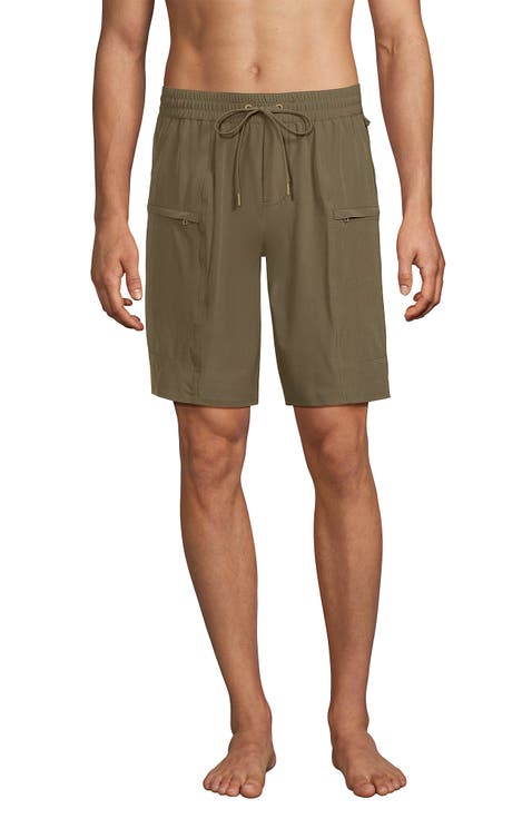 9 Inch Packable Cargo Swim Shorts