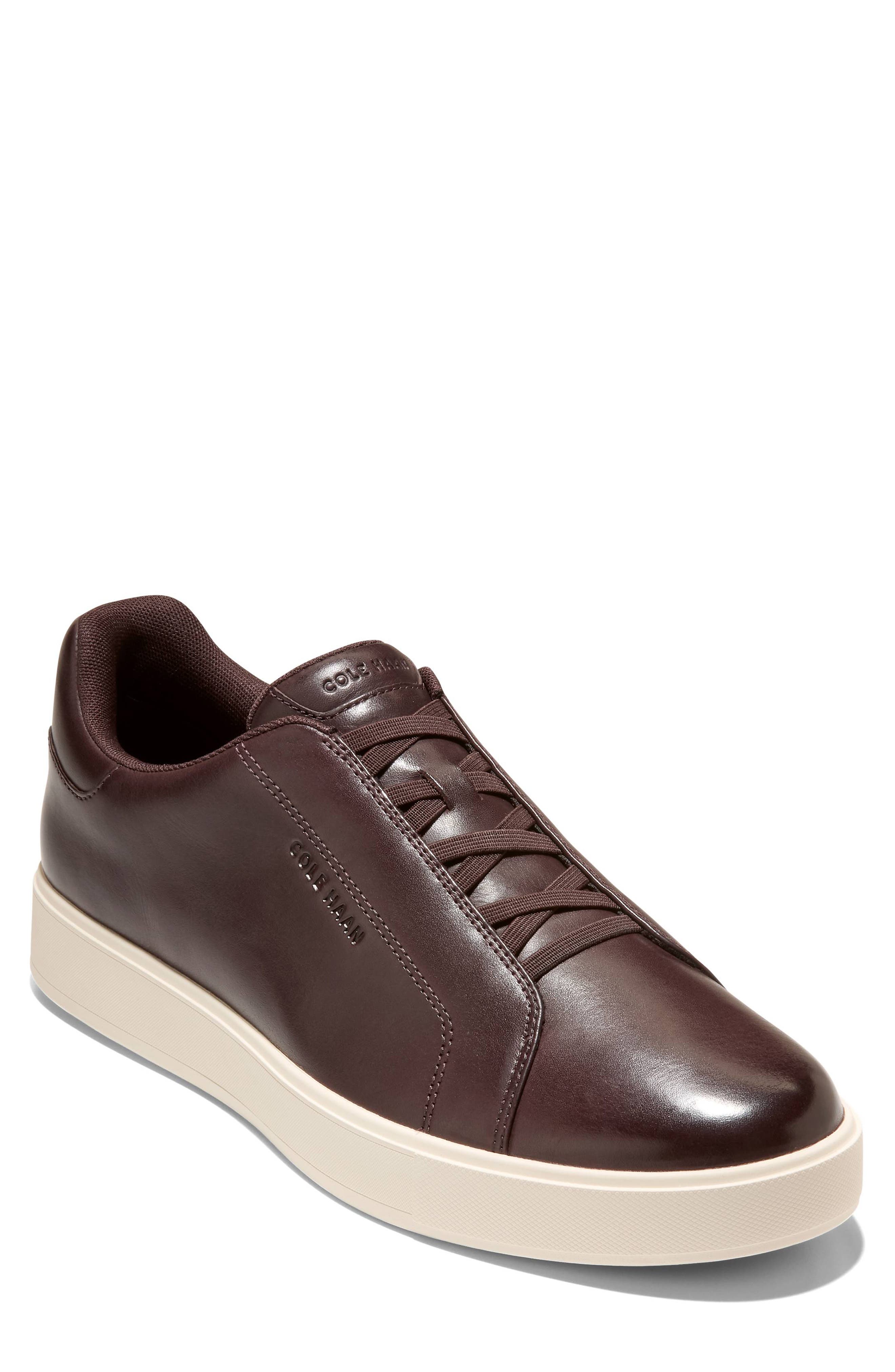 Cole Haan GrandPro Luxe Slip-On Sneaker, Main, color, Chocolate / Ivory