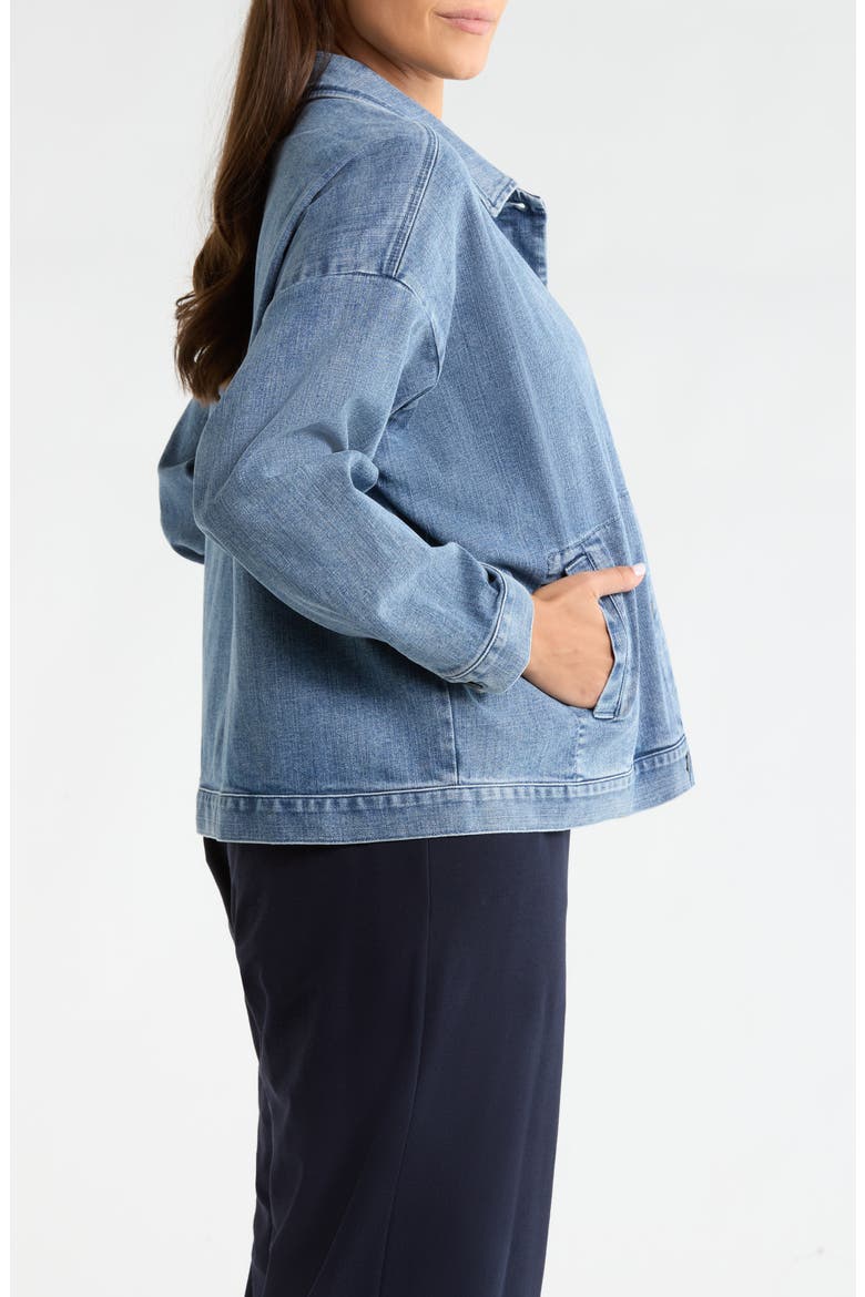 Denim Jacket, Alternate, color, CLASSIC INDIGO