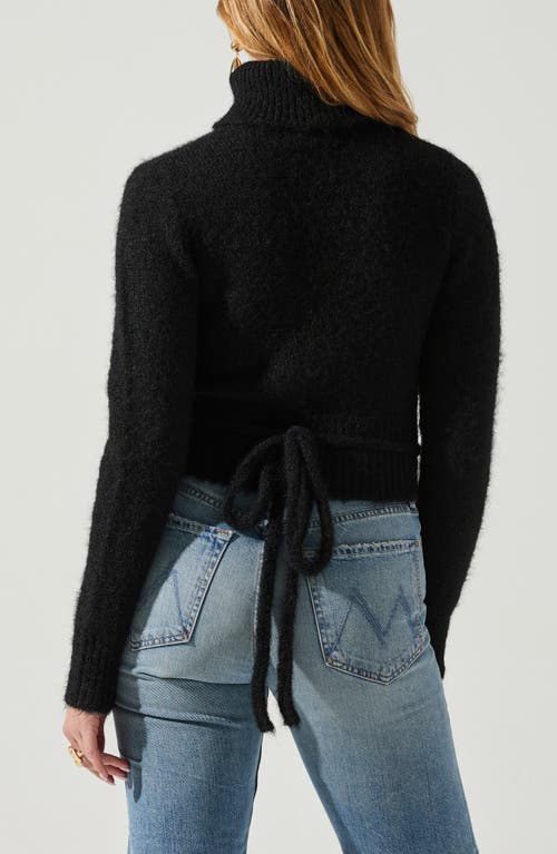 Astr The Label Natasha Sweater In Black