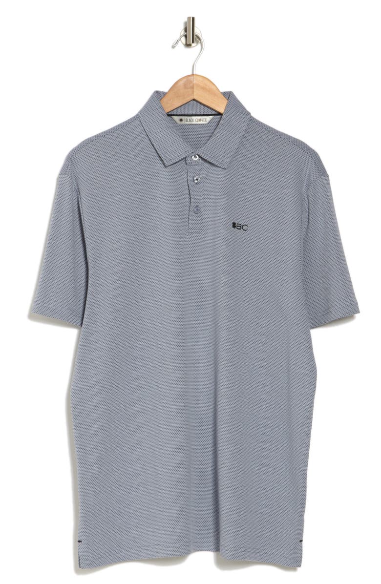 Black Clover Tanner Stretch Cotton Polo, Alternate, color, 