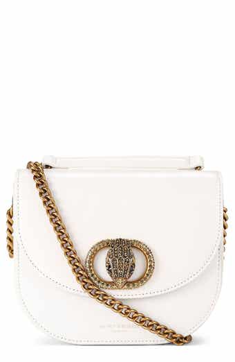 Kurt Geiger London Chelsea Leather Saddle Bag