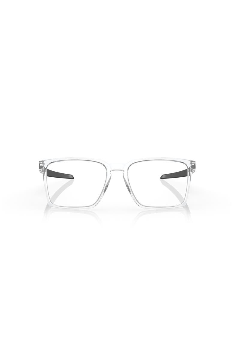 56mm Rectangle optical glasses, Alternate, color, Transparent