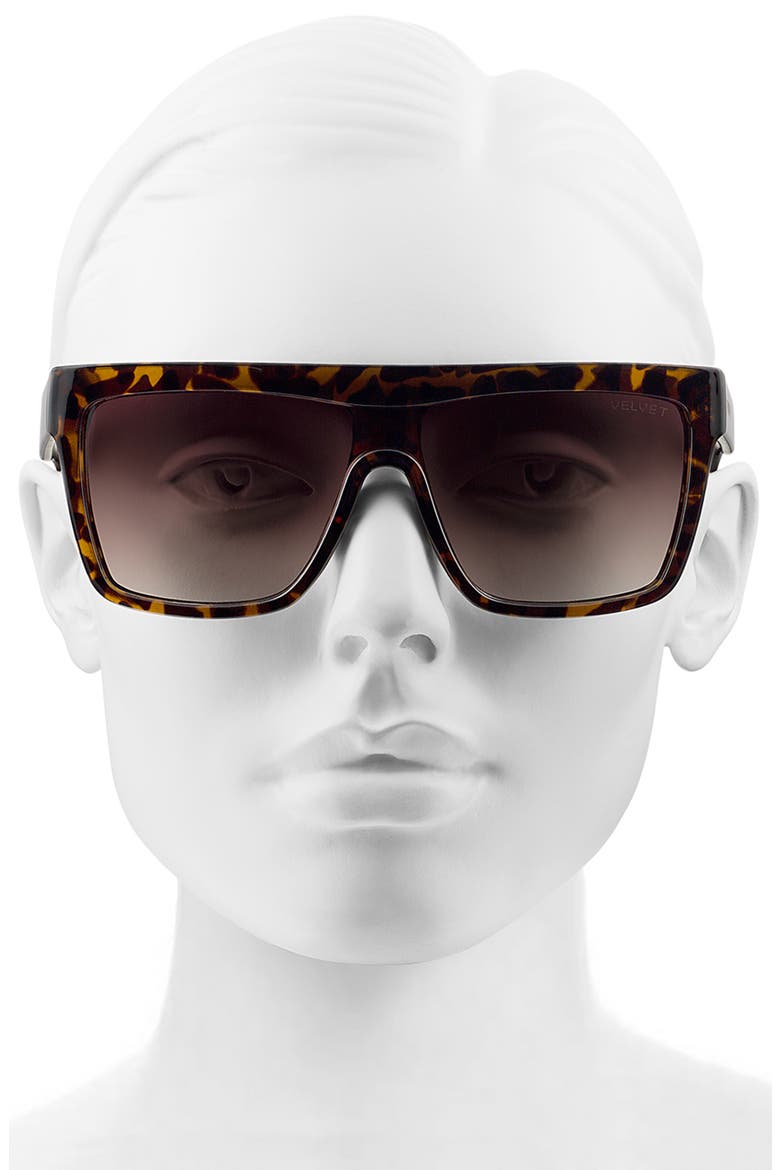 Melania Sunglasses, Alternate, color, TORTOISE
