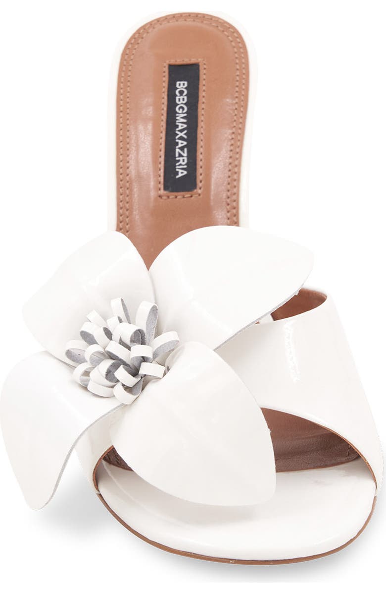 BCBGMAXAZRIA Aeryn Slide Sandal, Alternate, color, White