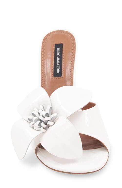 Bcbg Aeryn Slide Sandal In White