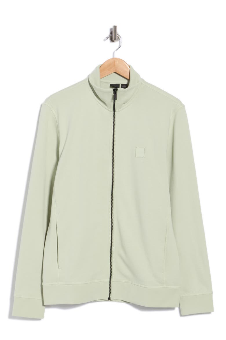 Zestart Full Zip Sweatshirt, Main, color, OPEN GRN