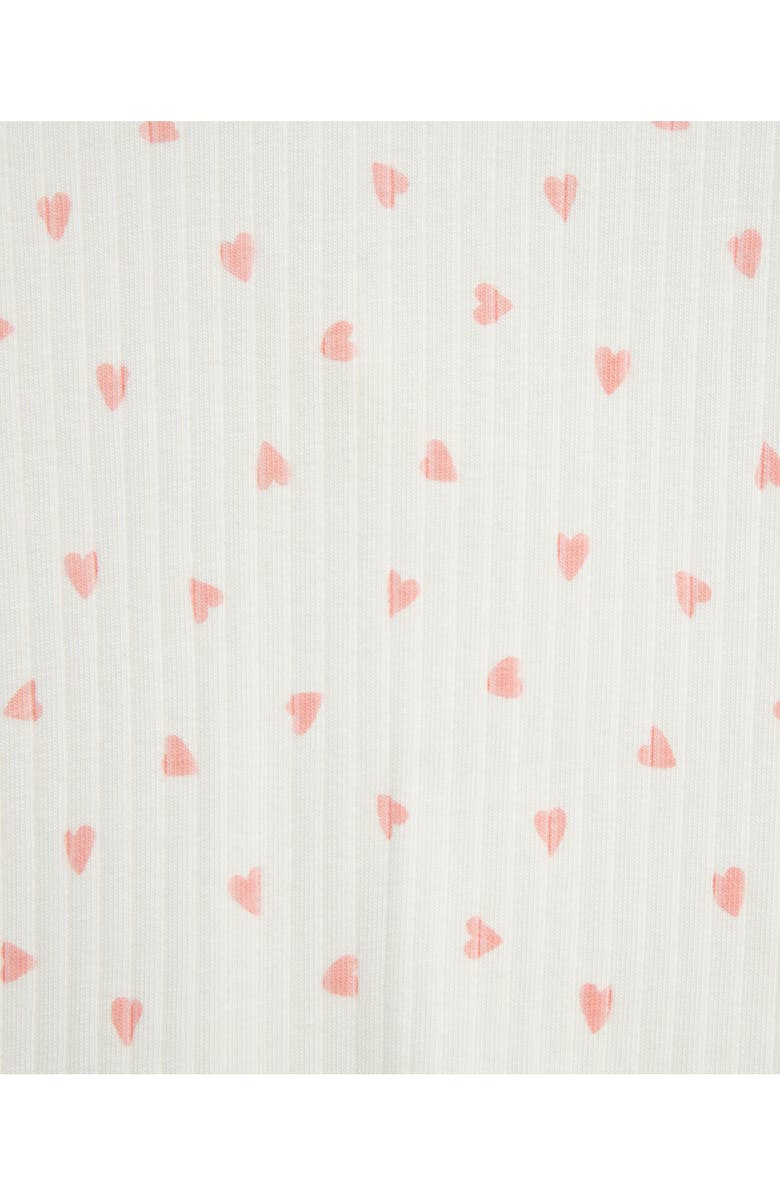 Little Me Heart Fleece Hoodie, Long Sleeve Top & Leggings Set, Alternate, color,