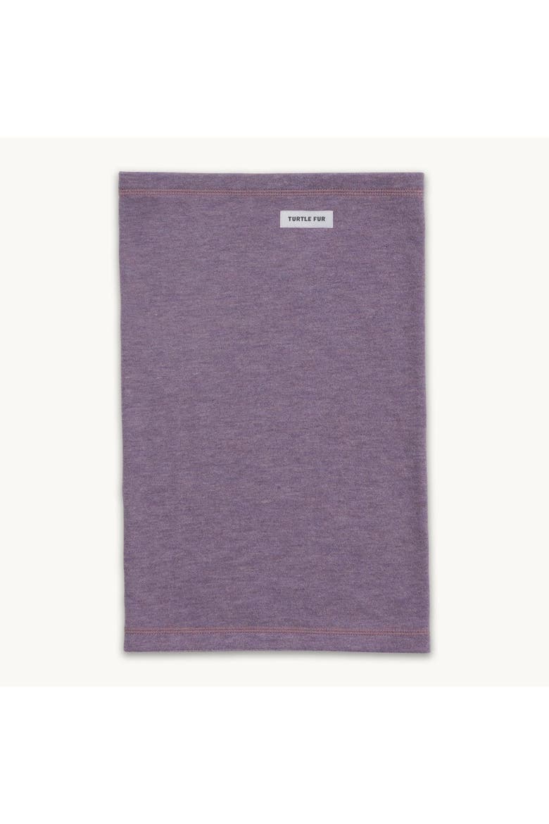 Luxe Tube Neck Gaiter, Main, color, Plum